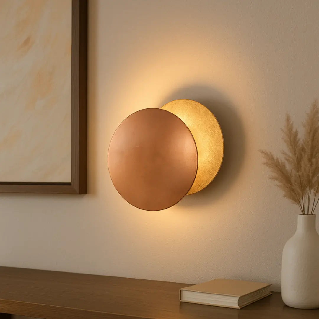Living Room Modern Wall Lamp - Solar Eclipse Design Wall Lights