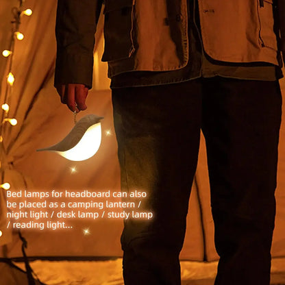 Bird Light and Aroma Diffuser - Touch Lamp with Essential Oil Diffuser