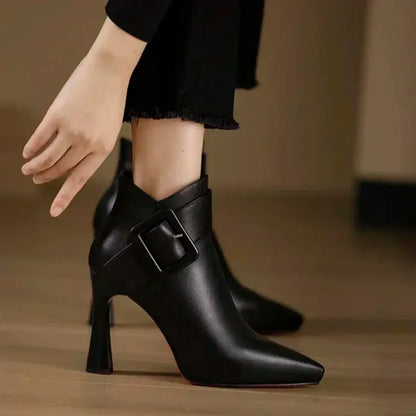 Clarice Ankle Buckle Boot