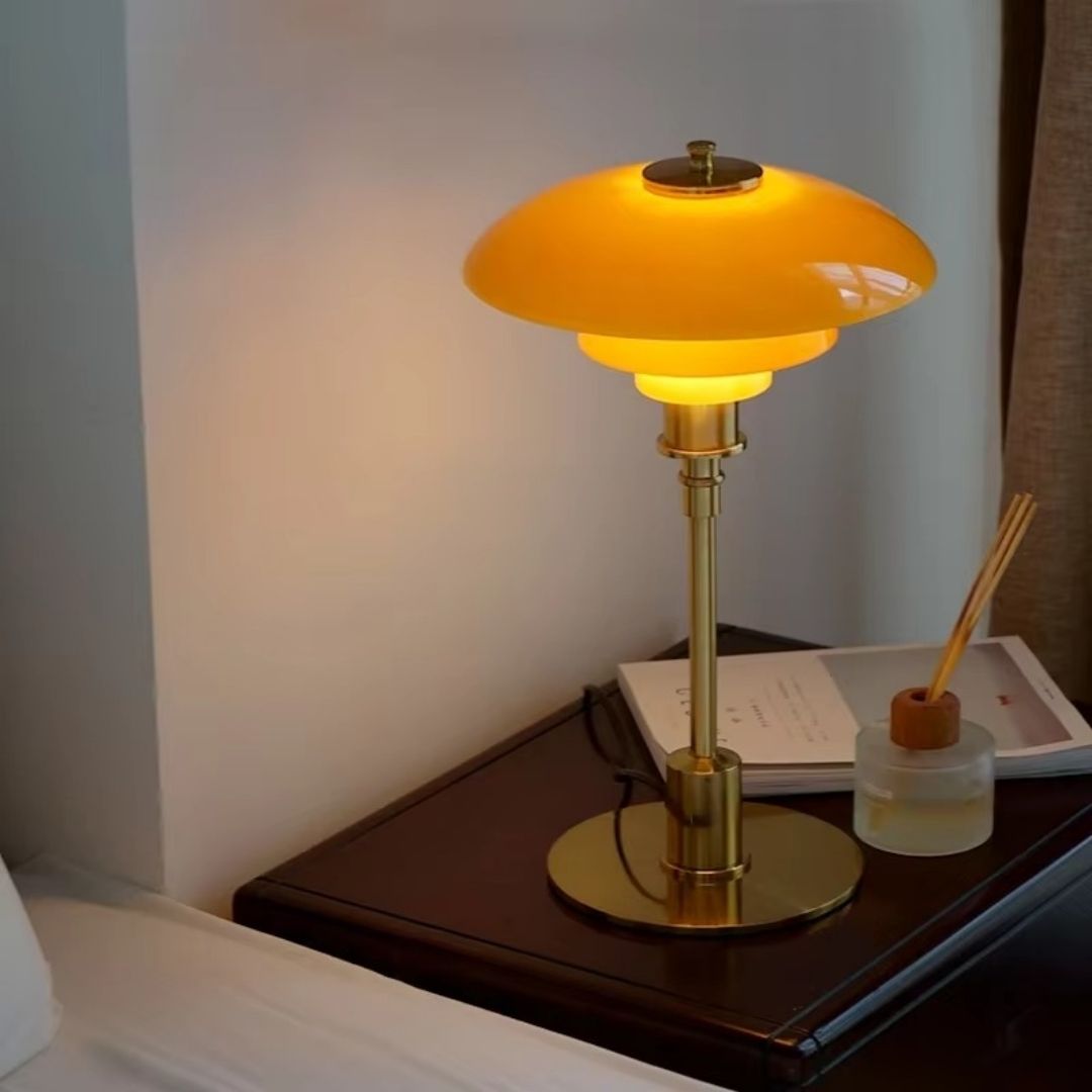 Danish Designer Table Lamp - Scandinavian LED Accent Light