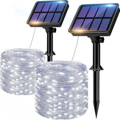 HalloweenGlow Solar String Lights - Fairy Lights for Outdoor Decorations