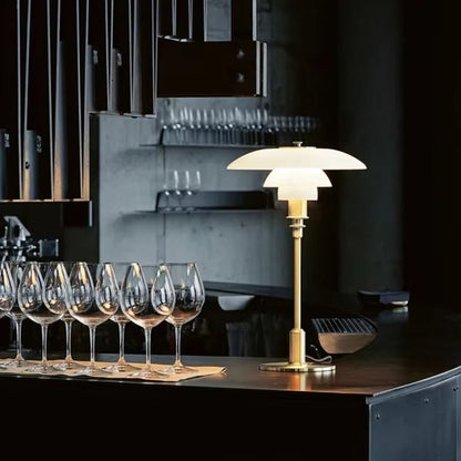 Danish Designer Table Lamp - Scandinavian LED Accent Light