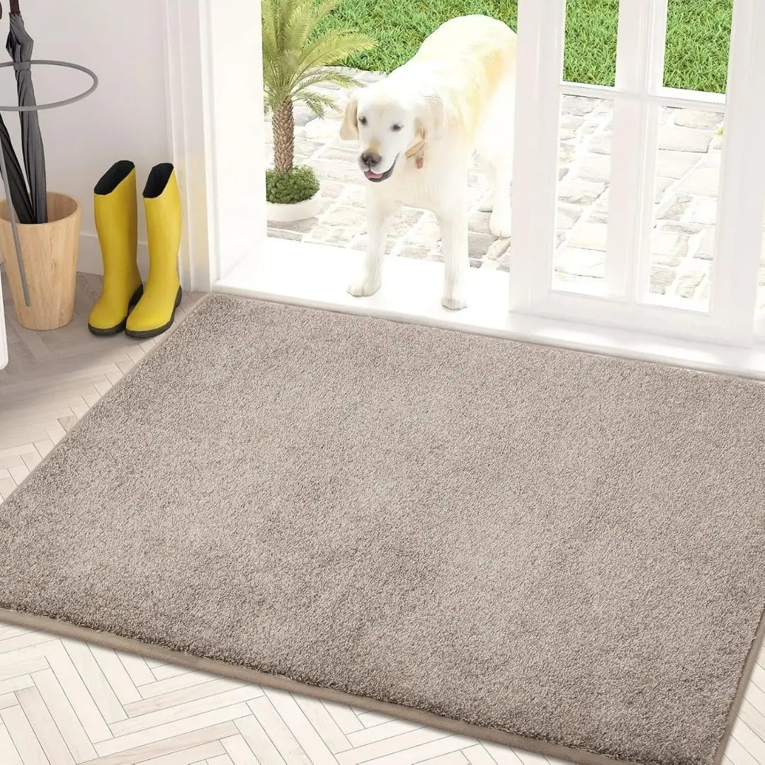 PawGuard Dirt Trapper Mat - Machine Washable Non-Slip Welcome Mat for Pets and Entryways