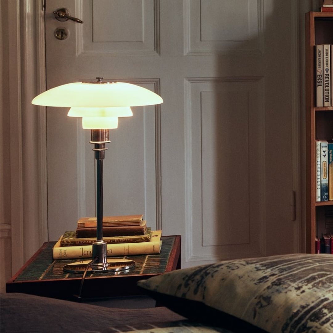 Danish Designer Table Lamp - Scandinavian LED Accent Light