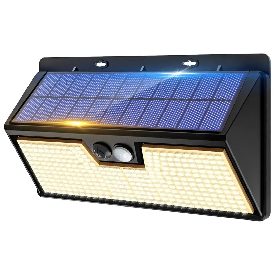 Solarex Motion Sensor Lights - 318 LED Super Bright Outdoor Wall Lights