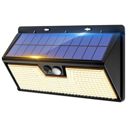 Solarex Motion Sensor Lights - 318 LED Super Bright Outdoor Wall Lights