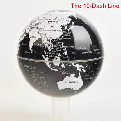Magnetic Floating Levitation Globe with LED Lights - Antigravity Spinning World Map Lamp
