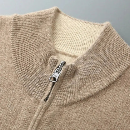 Pauletto Cashmere Zip Cardigan