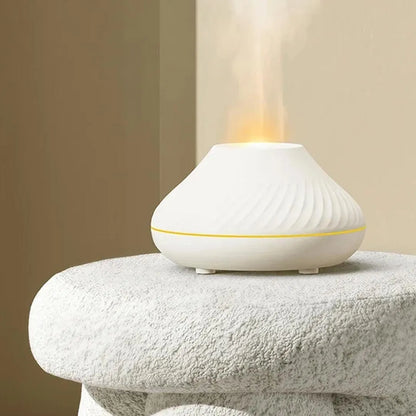 Flame Light Aromatherapy Humidifier with 7 Color