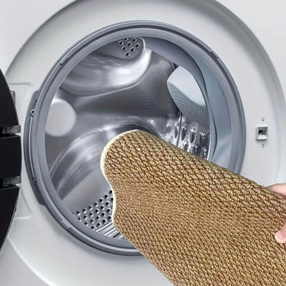 Absorbent Door Mat - Modern Geometric Pattern for Home Entrances