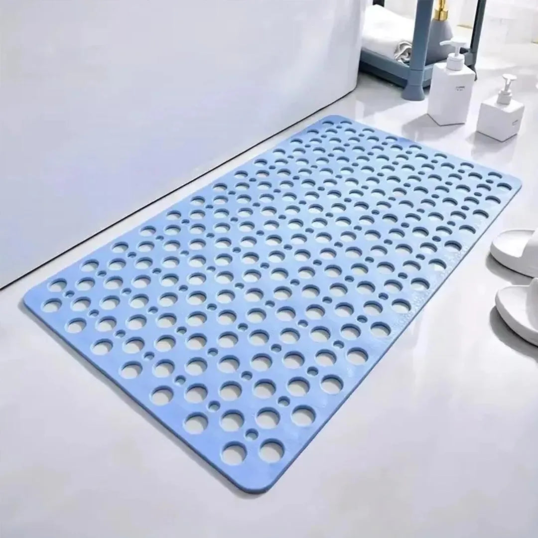 Square Non-Slip Shower Mat - Quick Drainage Bath Mat