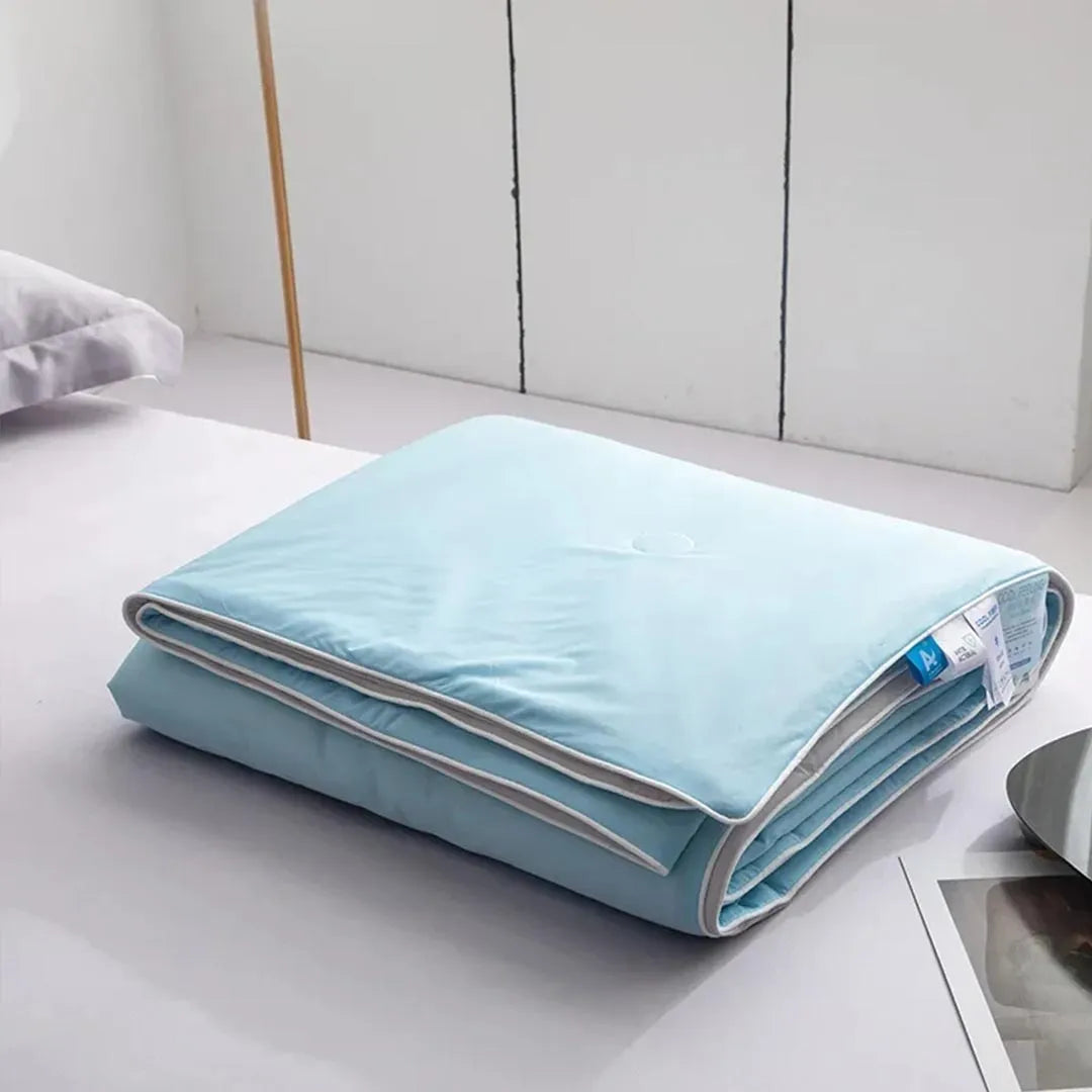 Cooling Blanket with Dual Sided Fabric