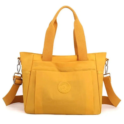 Nyvera – Nylon Tote Bag Lightweight Shoulder Handbag with Multiple Pockets