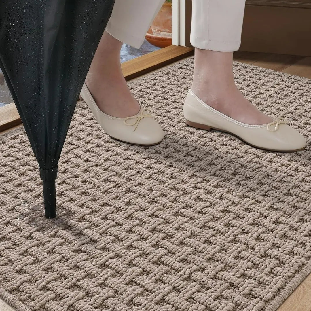 Brivio Dirt Trapper Indoor Door Mat - Non-Slip Absorbent Entrance Rug
