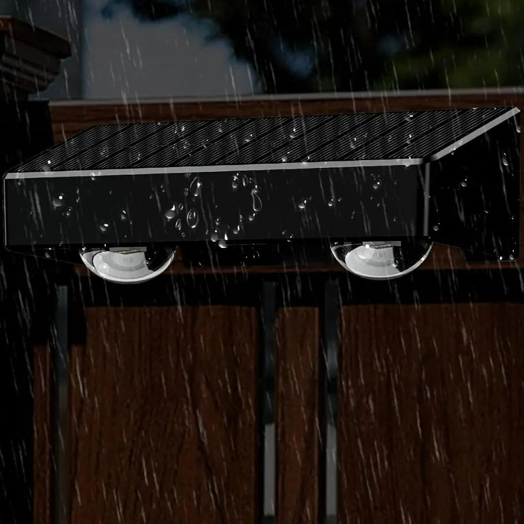 FenceGlow Pro Solar Wall Lights - Waterproof Fence Lighting