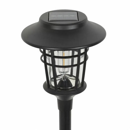 Solar Floor Lamp - Elegant Stainless Steel and Weatherproof