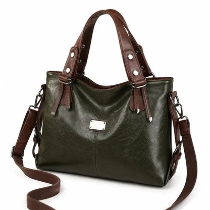Velora – Retro Commuter Shoulder Bag Large Capacity Crossbody Handbag for Women