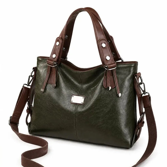 Velora – Retro Commuter Shoulder Bag Large Capacity Crossbody Handbag for Women