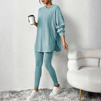 Camden Ribbed Knit Lounge Set