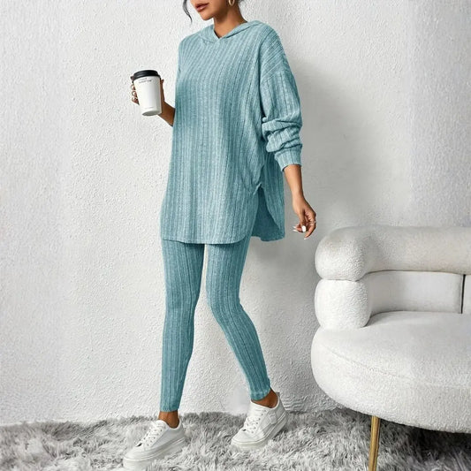 Camden Ribbed Knit Lounge Set