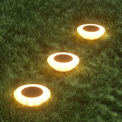 Ground Recessed Solar Lights - Weatherproof Outdoor Pathway and Driveway Lighting