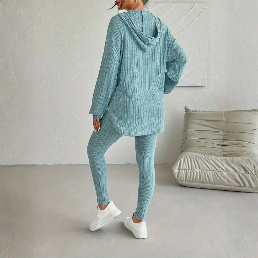 Camden Ribbed Knit Lounge Set
