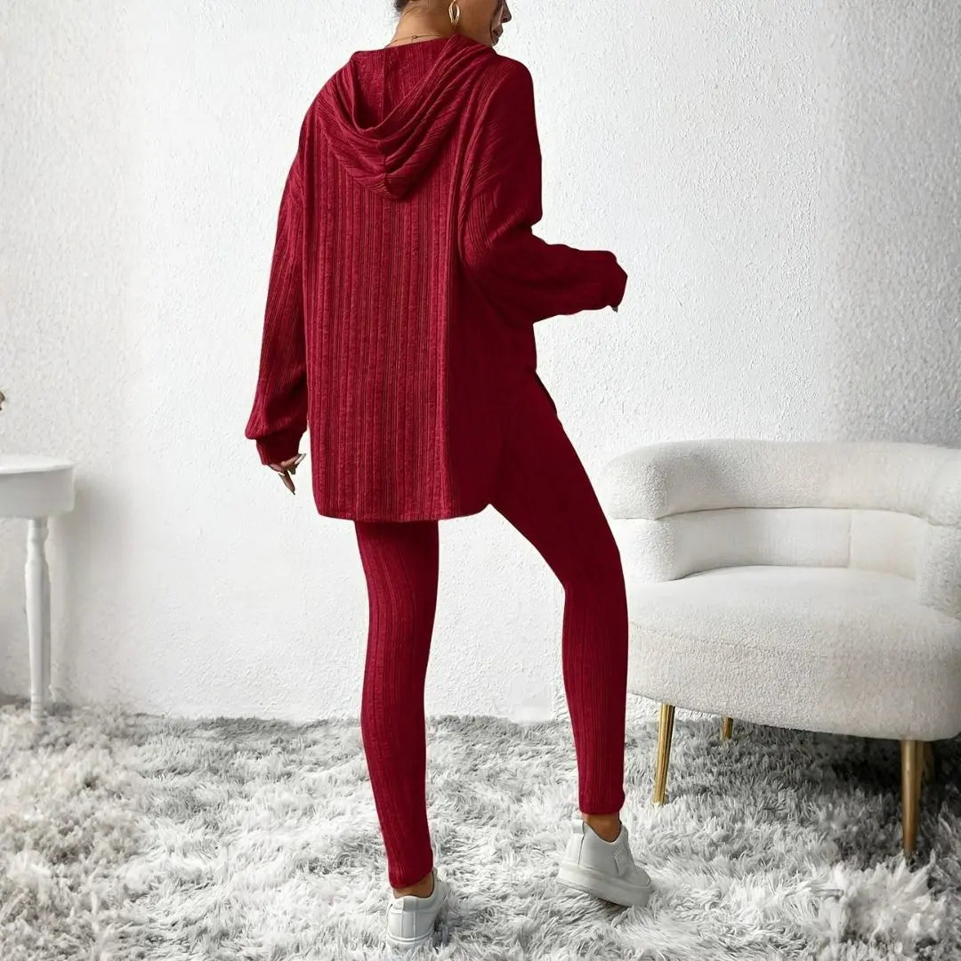 Camden Ribbed Knit Lounge Set