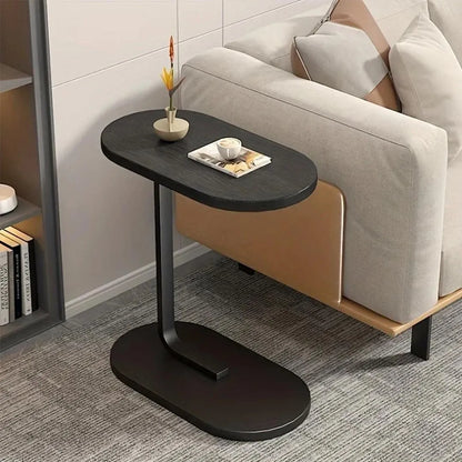 Modern Small Sofa Side Table - Compact Wooden End Table for Home