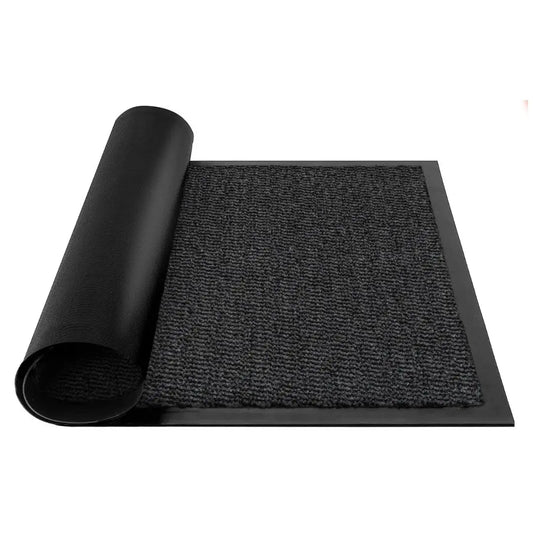 BladoGuard Heavy-Duty Washable Door Mat - Non-Slip Rubber Backing and Stylish Dust-Grabbing Design