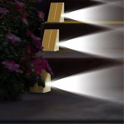 StepBright Solar Garden Step Lights - Waterproof Outdoor Lighting