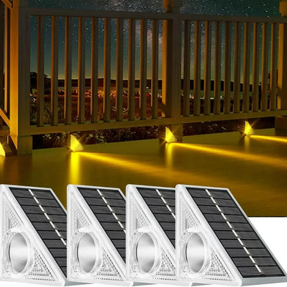 StepBright Solar Garden Step Lights - Waterproof Outdoor Lighting