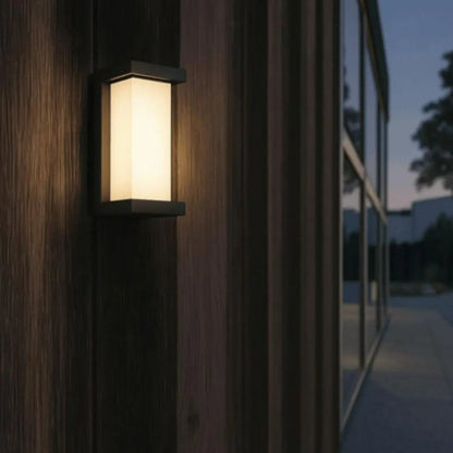 PIR Motion Sensor Outdoor LED Wall Light - Waterproof Smart Security Lighting