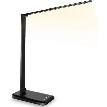 Eye-Caring LED Desk Lamp - 5 Modes USB Charging and Adjustable Design