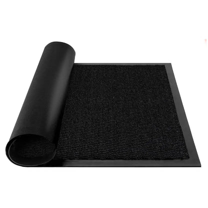 BladoGuard Heavy-Duty Washable Door Mat - Non-Slip Rubber Backing and Stylish Dust-Grabbing Design