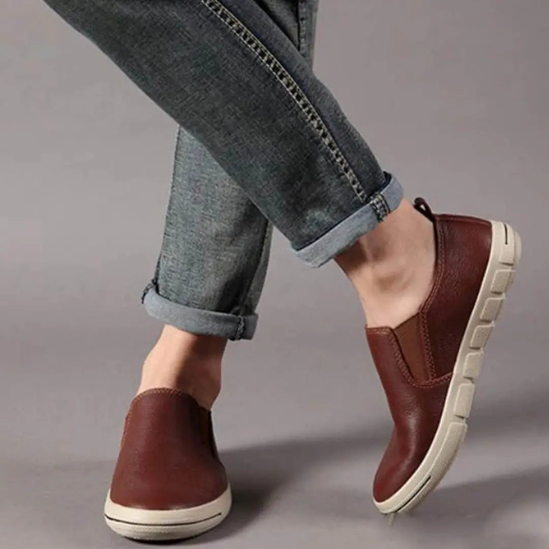 Classic Leather Slip-On