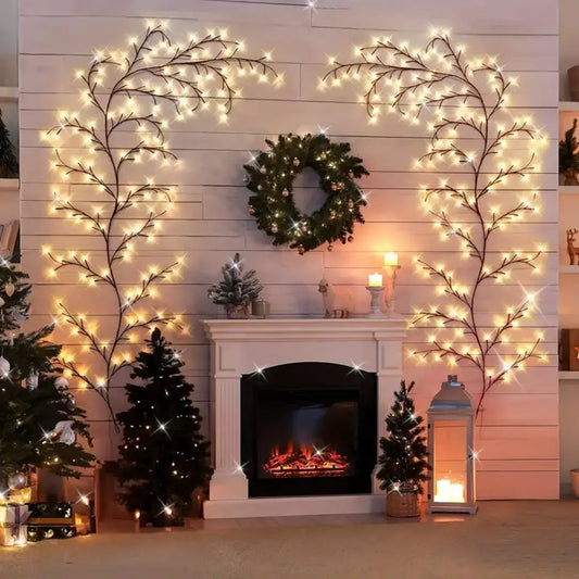 Zeyra Willow Vine Decorative Light - LEDs Bendable Birch Tree with 8 Lighting Modes