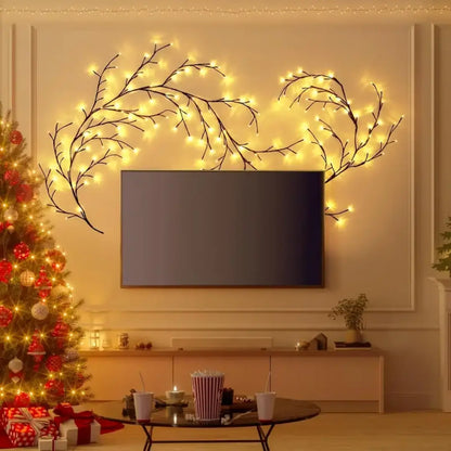Zeyra Willow Vine Decorative Light - LEDs Bendable Birch Tree with 8 Lighting Modes