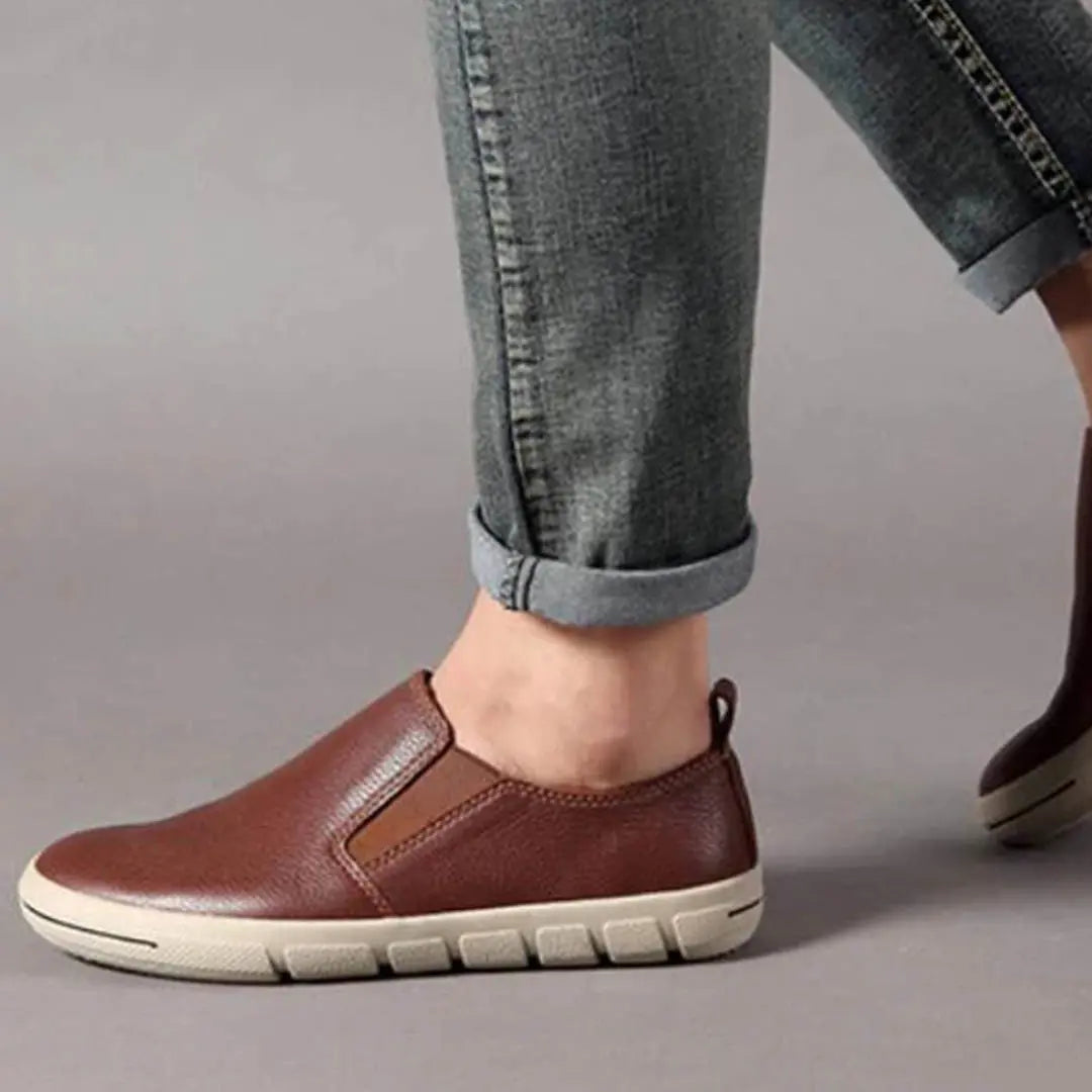 Classic Leather Slip-On