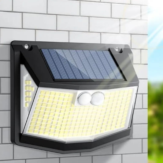 Solvi Solar Security Lights - 248-LED Outdoor Motion Sensor