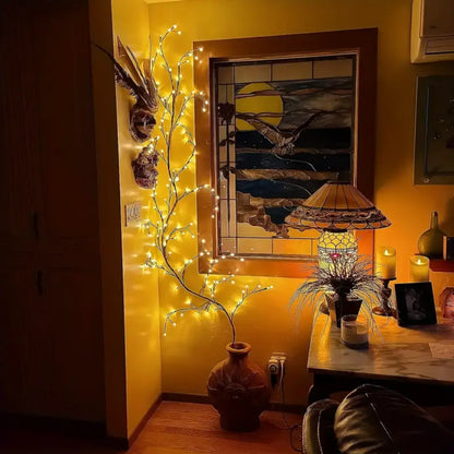 Zeyra Willow Vine Decorative Light - LEDs Bendable Birch Tree with 8 Lighting Modes