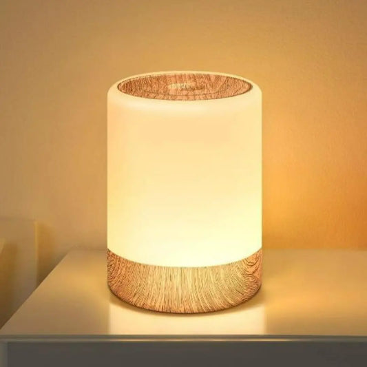 Rechargeable RGB Bedside Lamp – Touch and Remote Control