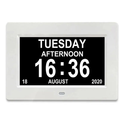 Digital Alarm Clock with Large LED Display and Multi-Function Features