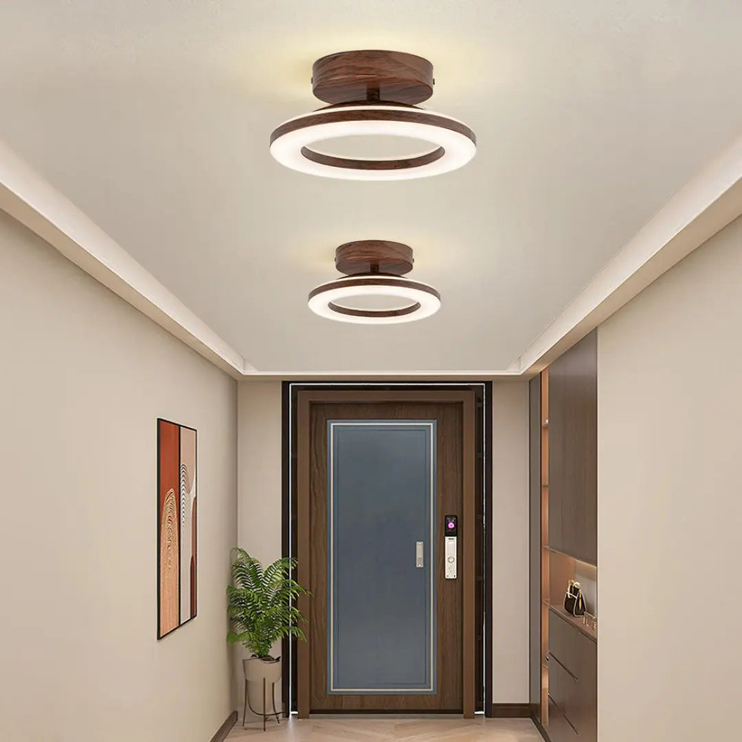 Minimalist Round Acrylic Ceiling Light - Sleek and Bright for Modern Homes