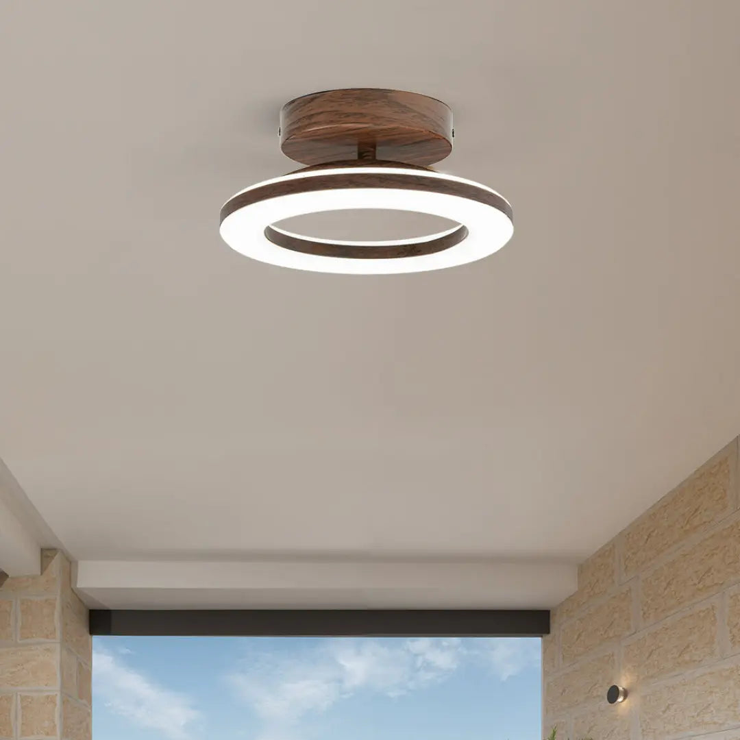 Minimalist Round Acrylic Ceiling Light - Sleek and Bright for Modern Homes