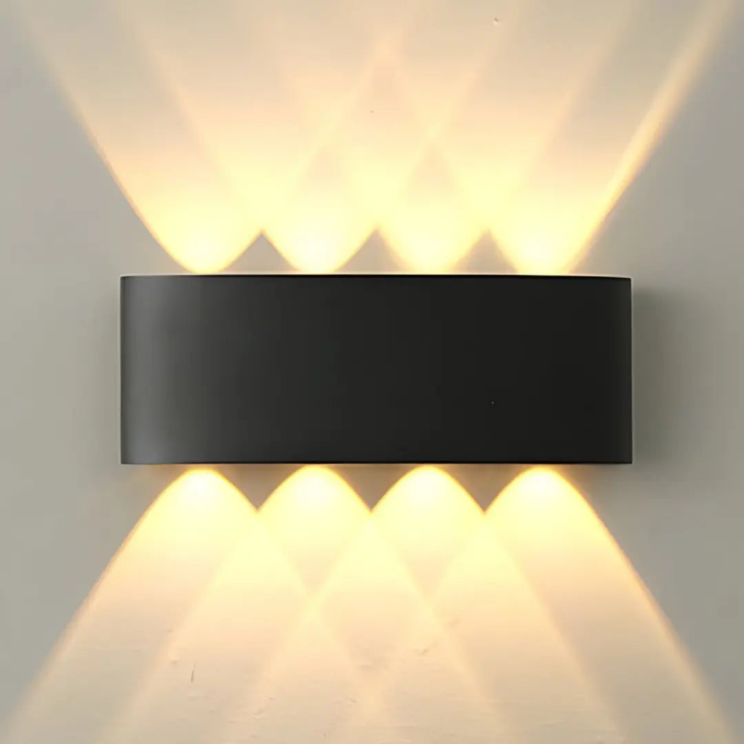 LuminaMount LED Wall Light - Modern Accent Lighting for Indoors and Outdoors