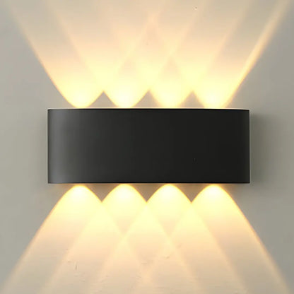 LuminaMount LED Wall Light - Modern Accent Lighting for Indoors and Outdoors