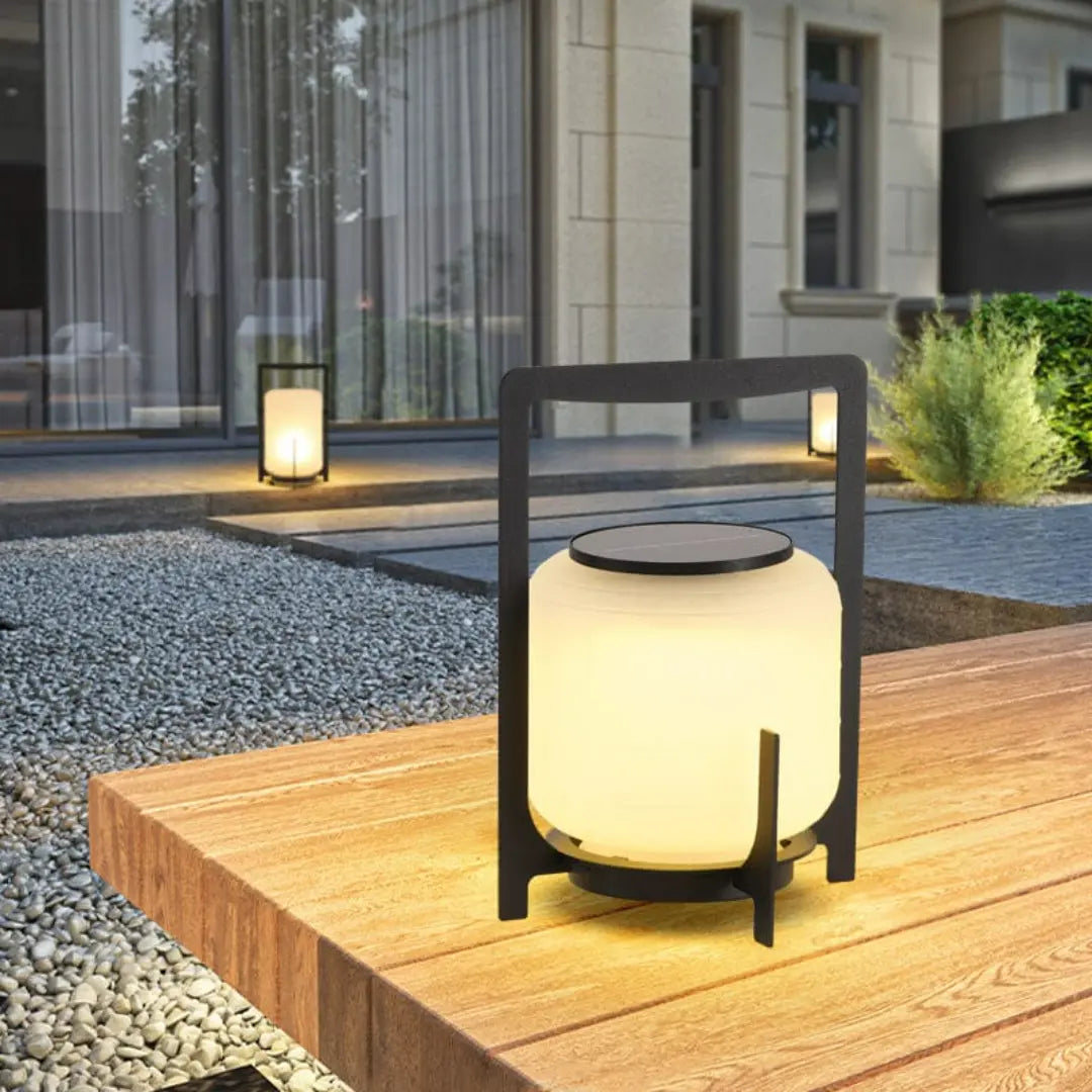 Modern Solar Powered Terrace Lamp