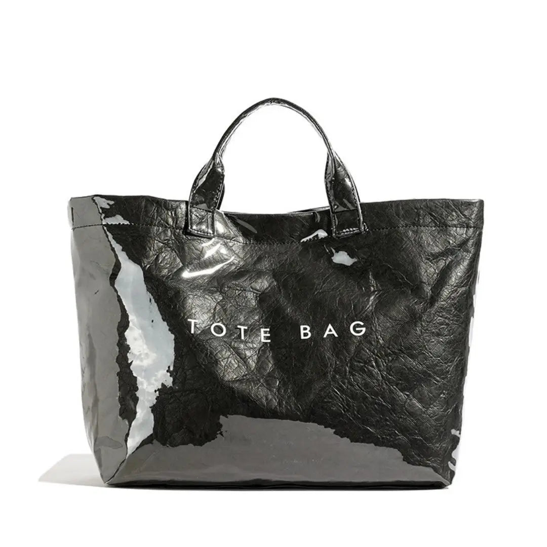 Vyra – Transparent PVC Tote Bag for Women Waterproof Beach Shopper