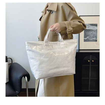 Vyra – Transparent PVC Tote Bag for Women Waterproof Beach Shopper