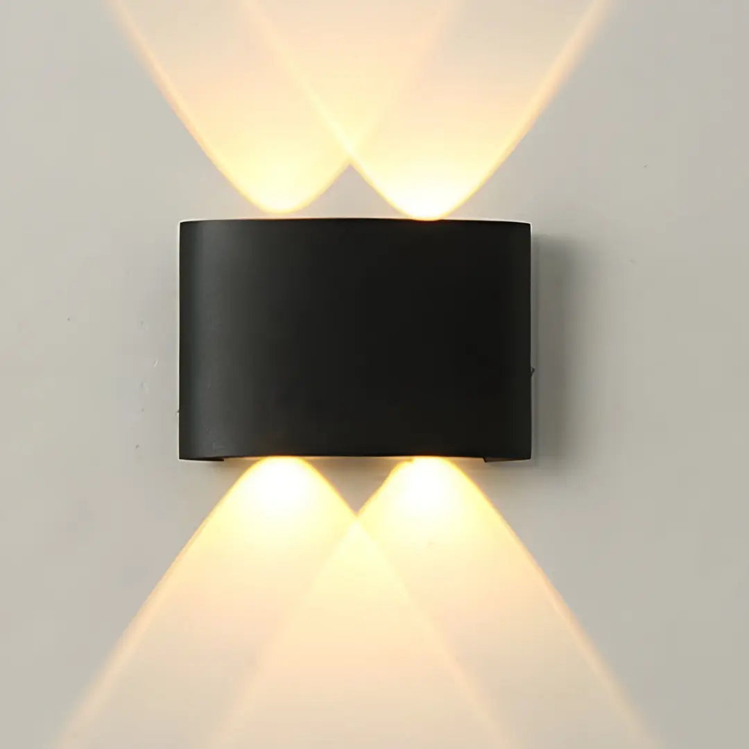LuminaMount LED Wall Light - Modern Accent Lighting for Indoors and Outdoors